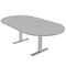 Skutchi Designs 45.25 in W, 71.5 in L, 29 in H, Engineered Wood Top, Grey HAR-RAC-46X72-T-XD01 - alternate 1